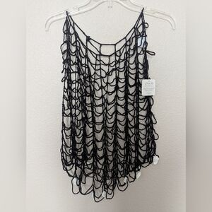 HERITAGE LACE Gothic Embroidered 36" Round Poncho